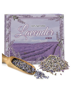 Flores Secas de Lavanda Cedar Space 70g para Aromaterapia