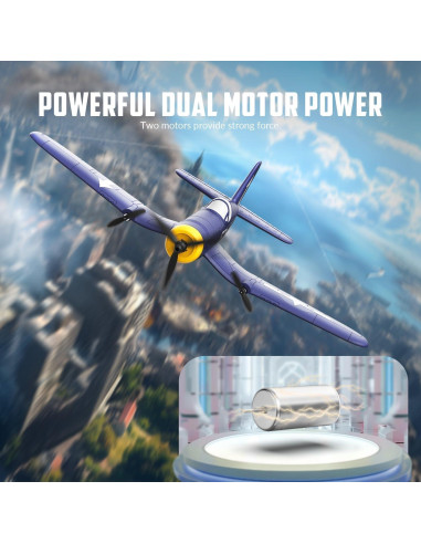 Avión RC VOLANTEX F4U Corsair 33cm RTF para Principiantes