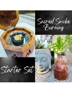 Kit de quemador de incienso de resina Worldly Finds 1 - 308 g 2