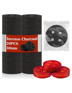 Briquetas de Carbón para Incienso MAQIHAN 50mm - 20PCS