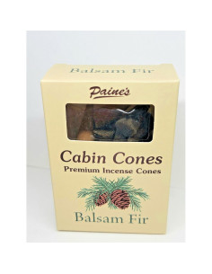 Conos de Incienso Balsam Fir Paine's 25 Piezas Premium 2