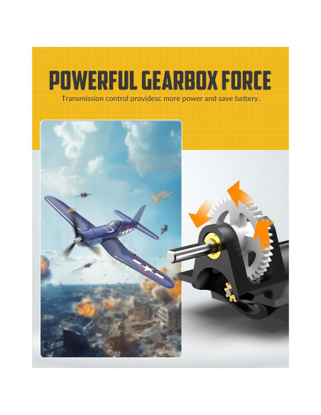 Avión RC EXHOBBY F4U Corsair 2.4GHz para Principiantes