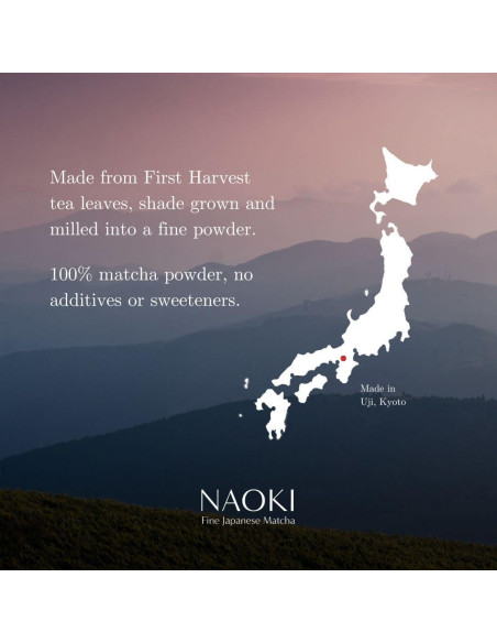Matcha Ceremonial Naoki - Té Verde Japonés 100g Premium