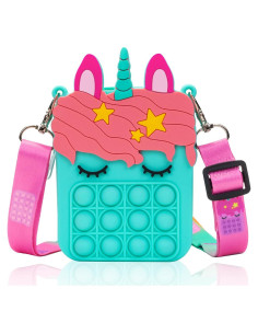 Bolso Popit Azul Civan 13.5x8.5cm Juguete para Niñas