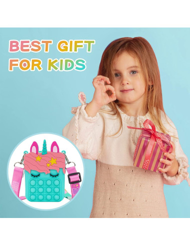 Bolso Popit Azul Civan 13.5x8.5cm Juguete para Niñas