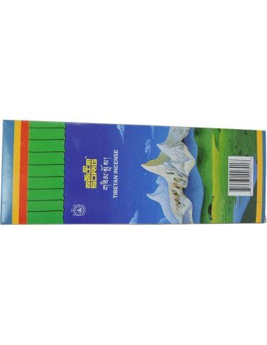 Incienso Tibetano Hecho a Mano 60 Varitas MEN-TSEE-KHANG