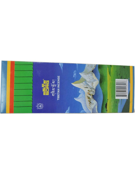 Incienso Tibetano Hecho a Mano 60 Varitas MEN-TSEE-KHANG