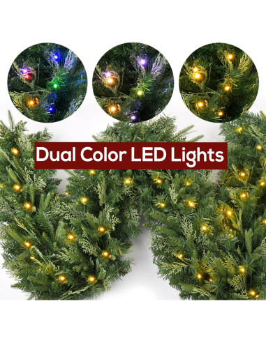 Guirnalda de Navidad LED 50 luces GAZE ART 274 cm con Temporizador