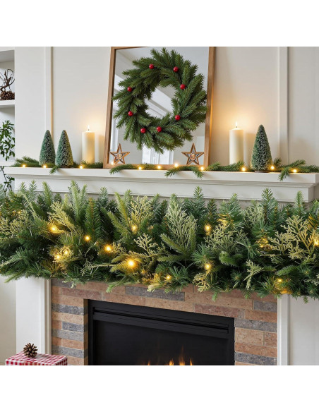 Guirnalda de Navidad LED 50 luces GAZE ART 274 cm con Temporizador