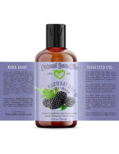 Aceite de Semilla de Frambuesa Negra Natural Born Oils 226ml Orgánico 2