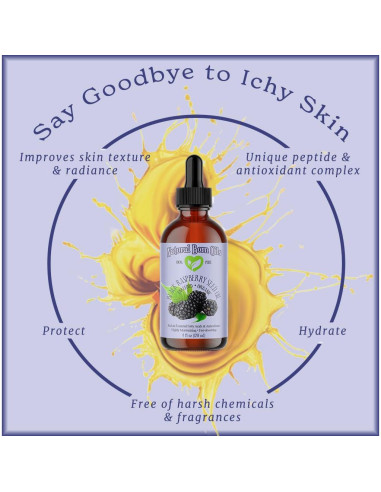 Aceite de Semilla de Frambuesa Negra Natural Born Oils 226ml Orgánico