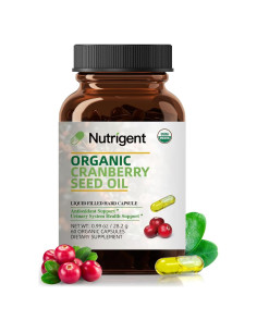 Aceite de Semilla de Arándano Orgánico Lefancaps 60 Cápsulas