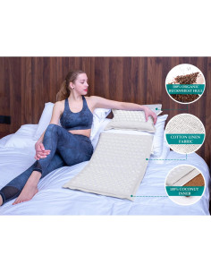 Juego de Esteras y Almohadas de Acupresión UNMERA XL - Alivio Dolor 2