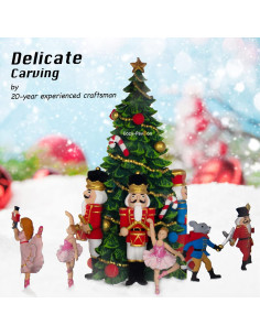 Lámpara Musical de Nieve COZY-PAVILION 32.4 cm Cascanueces 2