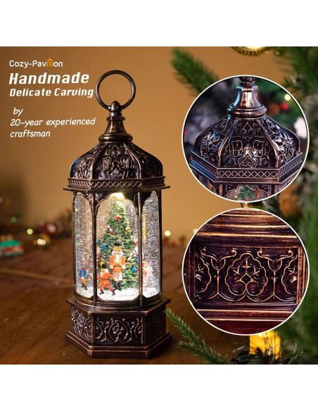 Lámpara Musical de Nieve COZY-PAVILION 32.4 cm Cascanueces