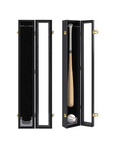 Estuche de exhibición para bate de béisbol Mlikero 97.6x12.6cm