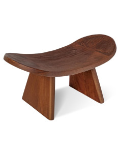 Banco de Meditación Ergonómico Vesoda - Madera de Mango 42x21x18 cm