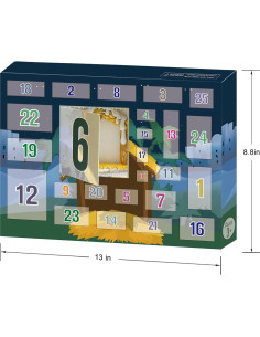 Calendario de Adviento 2025 Cereza Oriental 25 Días Natividad 2