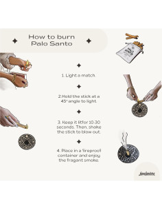 Varitas de Palo Santo Luna Sundara 100g Aroma Natural 2