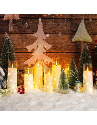 Velas LED Sin Llama Sasigeiaa con Control Remoto - 12 Piezas