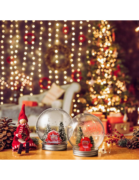 Kit de Globo de Nieve Navideño Jerify 24 Piezas DIY