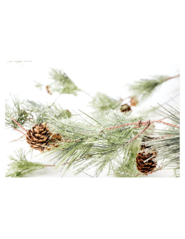 Guirnalda de Pino Ahumado CraftMore 1.83m con Piñas