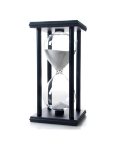 Reloj de Arena Bellaware 60 Minutos Blanco Madera 20x10 cm