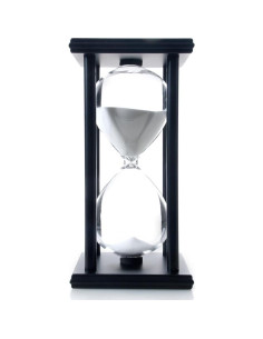 Reloj de Arena Bellaware 60 Minutos Blanco Madera 20x10 cm 2