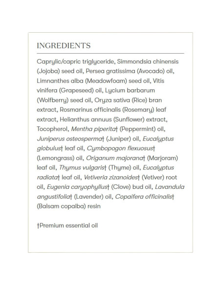 Aceite de Masaje Ortho Ease 226.8 ml | Menta, Lavanda, Copaiba