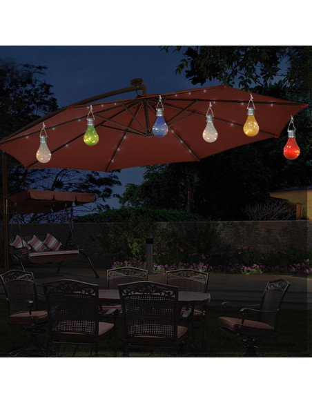Bombillas de Luz Solar Pearlstar para Jardín - Paquete de 6
