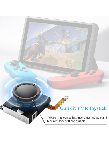 Joystick GuliKit TMR para Joycon Switch OLED y Lite - Anti-Deriva