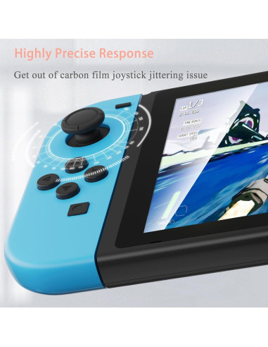 Joystick GuliKit TMR para Joycon Switch OLED y Lite - Anti-Deriva