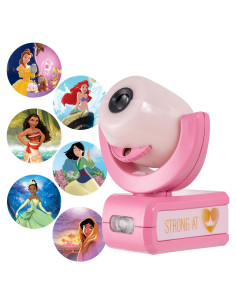 Luz Nocturna LED Proyectable Disney Princesas Rosa 11738