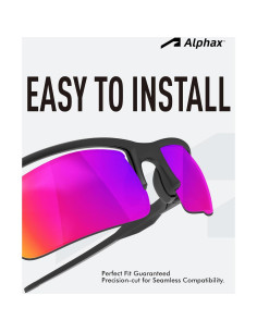 Lentes Polarizados de Reemplazo Alphax para Oakley Radar Path 2
