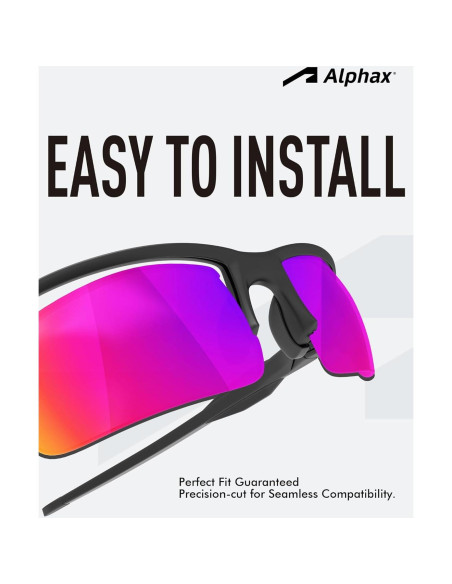 Lentes Polarizados de Reemplazo Alphax para Oakley Radar Path