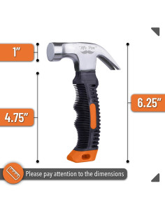 Martillo de Clavos 226g Mr. Pen Ergonómico Antideslizante 2