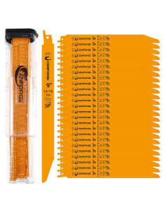 Cuchillas de Sierra Recíproca Cenforge 25PC 22.86cm 14-18 TPI