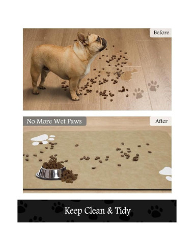 Alfombrilla Absorbente para Mascotas PADOOR Beige 30x48cm