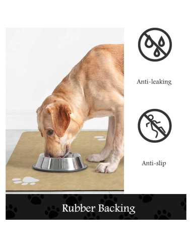 Alfombrilla Absorbente para Mascotas PADOOR Beige 30x48cm