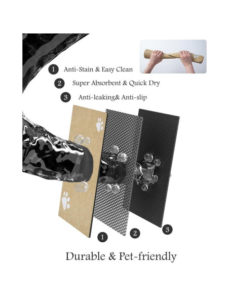 Alfombrilla Absorbente para Mascotas PADOOR Beige 30x48cm