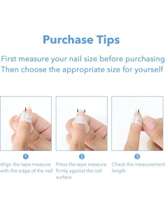 Consejos de Uñas Falsas GazePlus Almendra Cortos 750 pcs 2