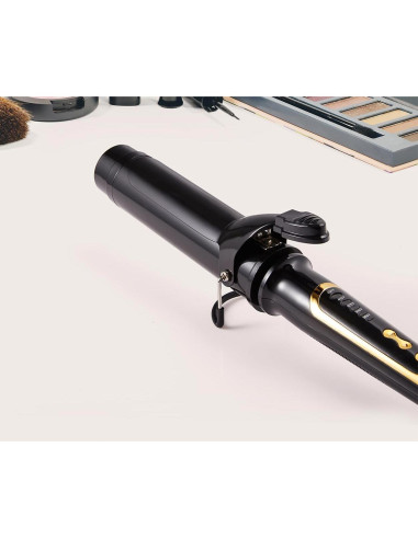 Plancha de Rizar Lanvier 1.5" Cerámica Negro 300-450F