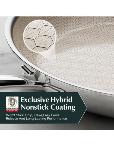 Juego de Sartenes Antiadherentes Redchef 20+25+30 cm Cerámica