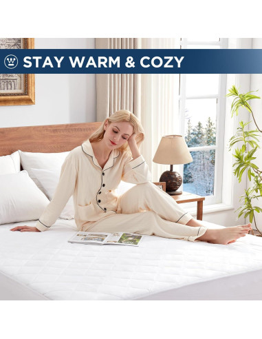 Almohadilla Térmica Queen Size Westinghouse 10 Niveles Calor