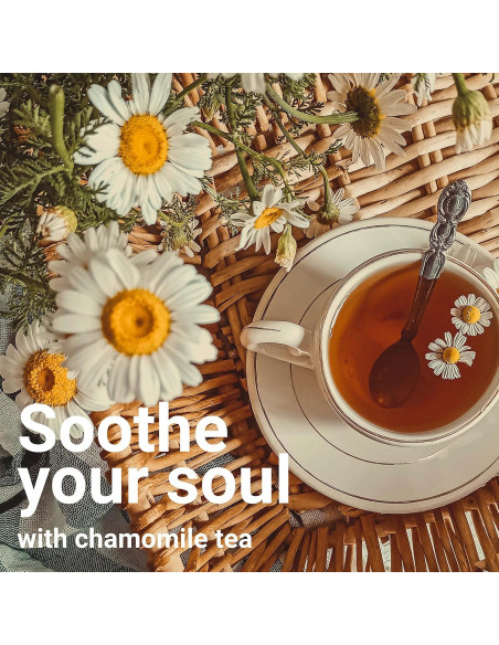 225 Bolsitas de Té de Manzanilla Akshit 100% Flores Secas 141g