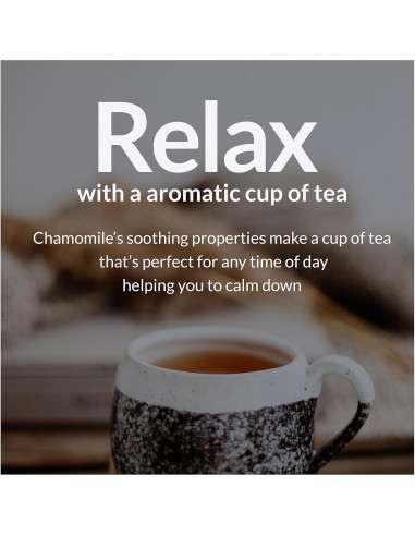 225 Bolsitas de Té de Manzanilla Akshit 100% Flores Secas 141g