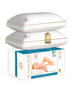 Almohadas de Espuma con Memoria Royal Therapy Reina 2-Pack