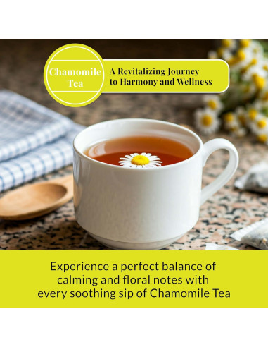 225 Bolsitas de Té de Manzanilla Akshit 100% Flores Secas 141g