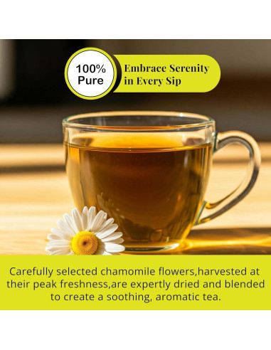 225 Bolsitas de Té de Manzanilla Akshit 100% Flores Secas 141g