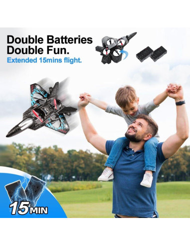 Dron RC RoofWorld L0712 2.4GHz 6 ejes fácil de volar